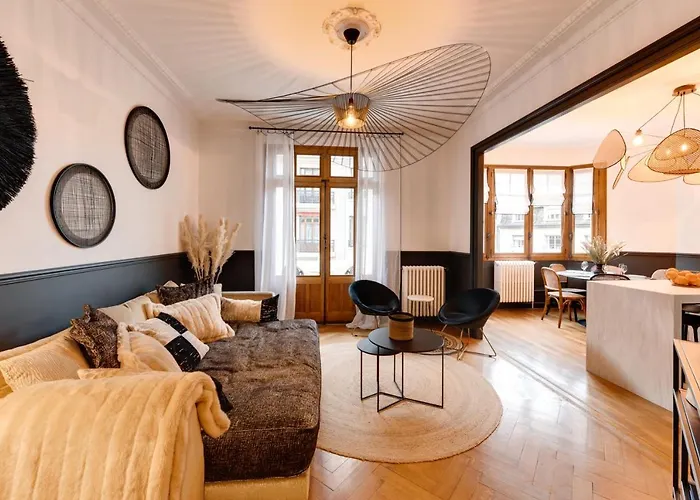 Les Ilots - Joseph Blanc Apt 2 ch au bord du Lac wifi&balcon